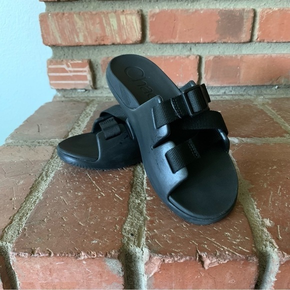Chaco Kids Chillos Sandals in Black Sz 3 - Picture 2 of 10